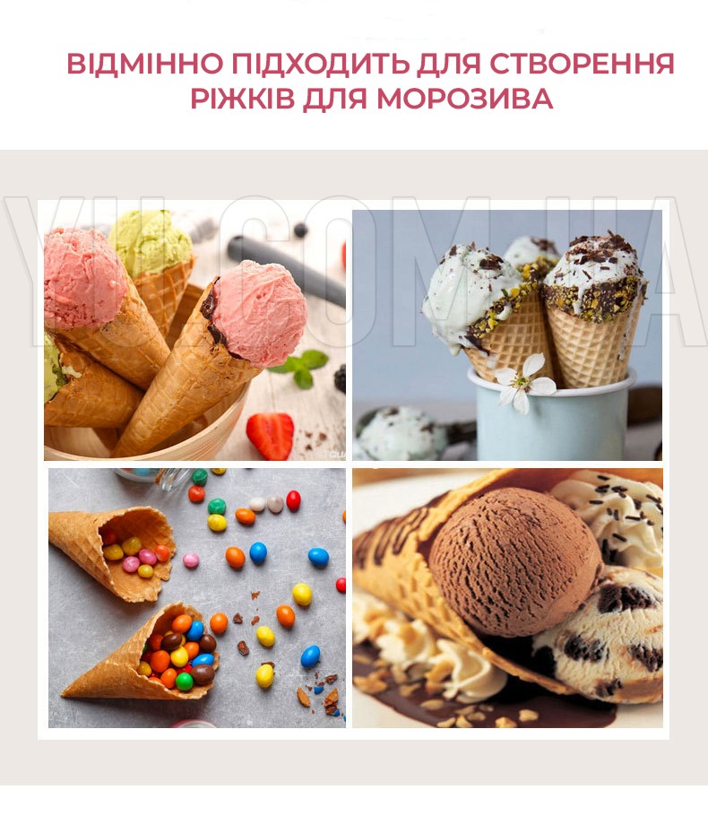 Вафельниця з антипригарним покриттям RAF R220 1200 Вт Вафельниця з антипригарним покриттям RAF R220 1200 Вт